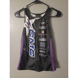 Epix Women's Multicolor 1/2 Zip Bicycle Jersey Size L Tank Top Pockets